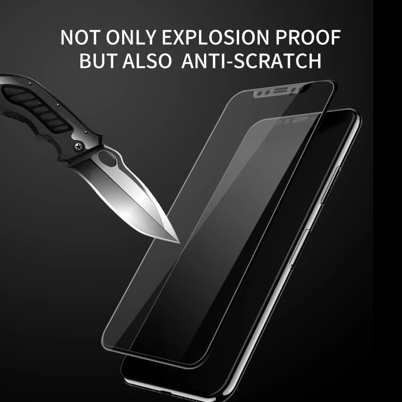 IHaitun роскошное 6D стекло для iPhone 11 Pro Max X XS MAX XR изогнутое Закаленное Защитная пленка