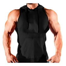 Мужская майка для тренажерного зала, Спортивная майка для бодибилдинга, спортивные футболки для фитнеса