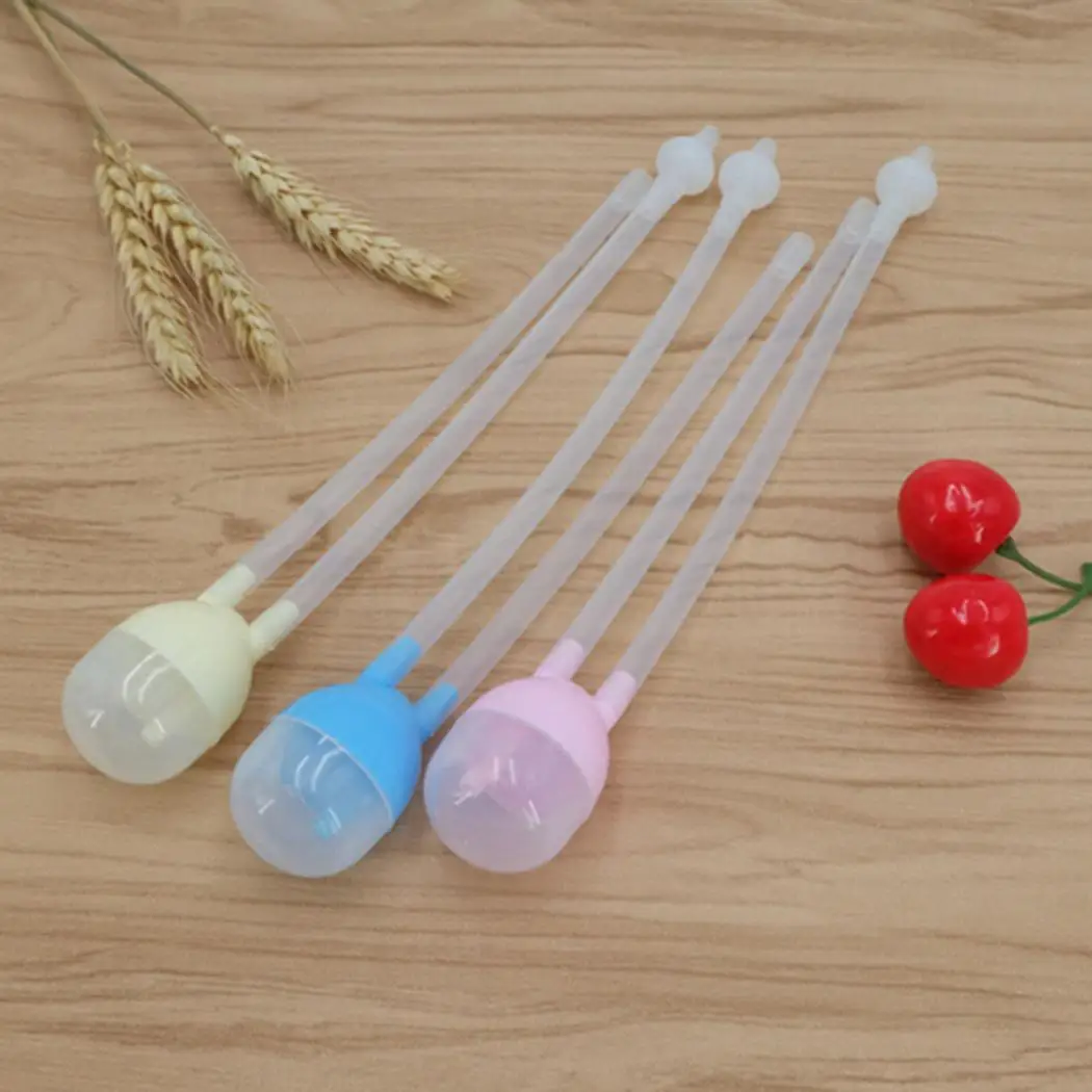

Baby Safe Cleaner Nose Vacuum Runny Aspirator Suction Nasal approx Mucus Unisex Nasal Mucus Aspirator