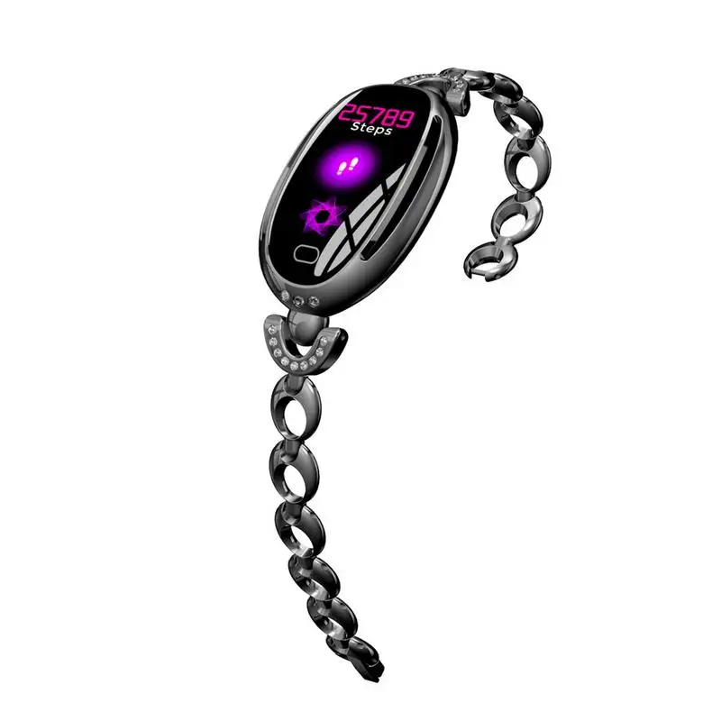 

Women Fashion Color Screen Smart Bracelet Heart Rate Monitoring Health Multi-Sports Mode Wrist-band Reminder Waterproof Bracelet