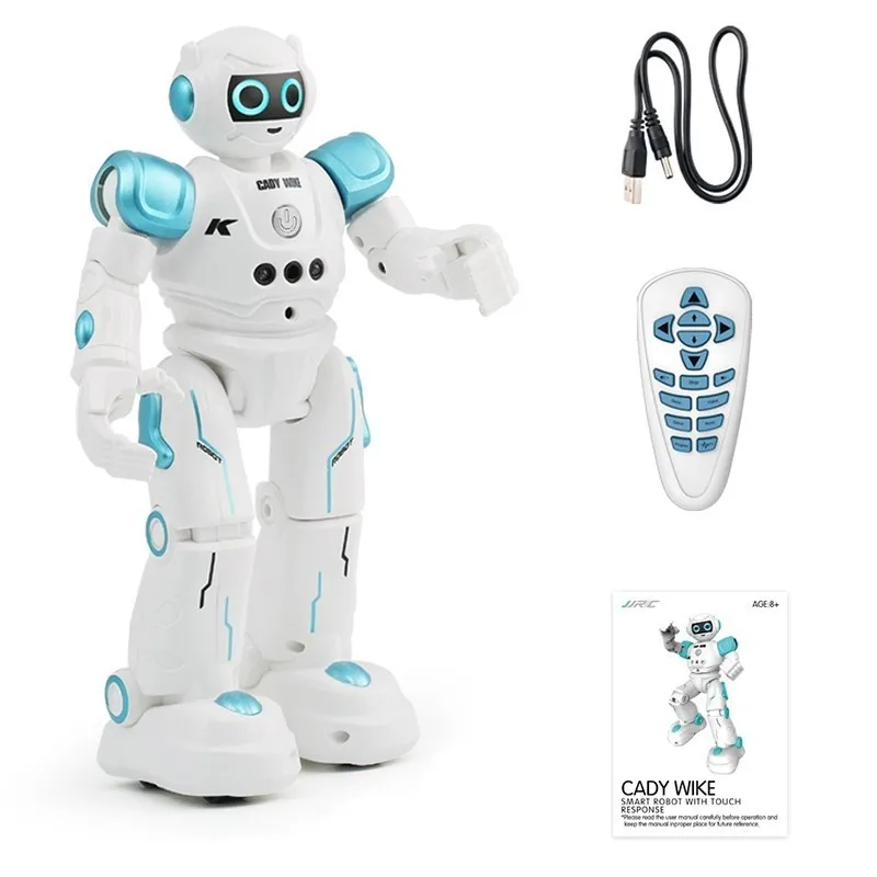JJRC R11 RC Robot CADY WIKE Gesture Sensing Touch Intelligent Programmable Walking Dancing Smart Robot Toy for Children Toys JJRC R11 RC Robot CADY WIKE Gesture Sensing Touch Intelligent Programmable Walking Dancing Smart Robot Toy for Children Toys