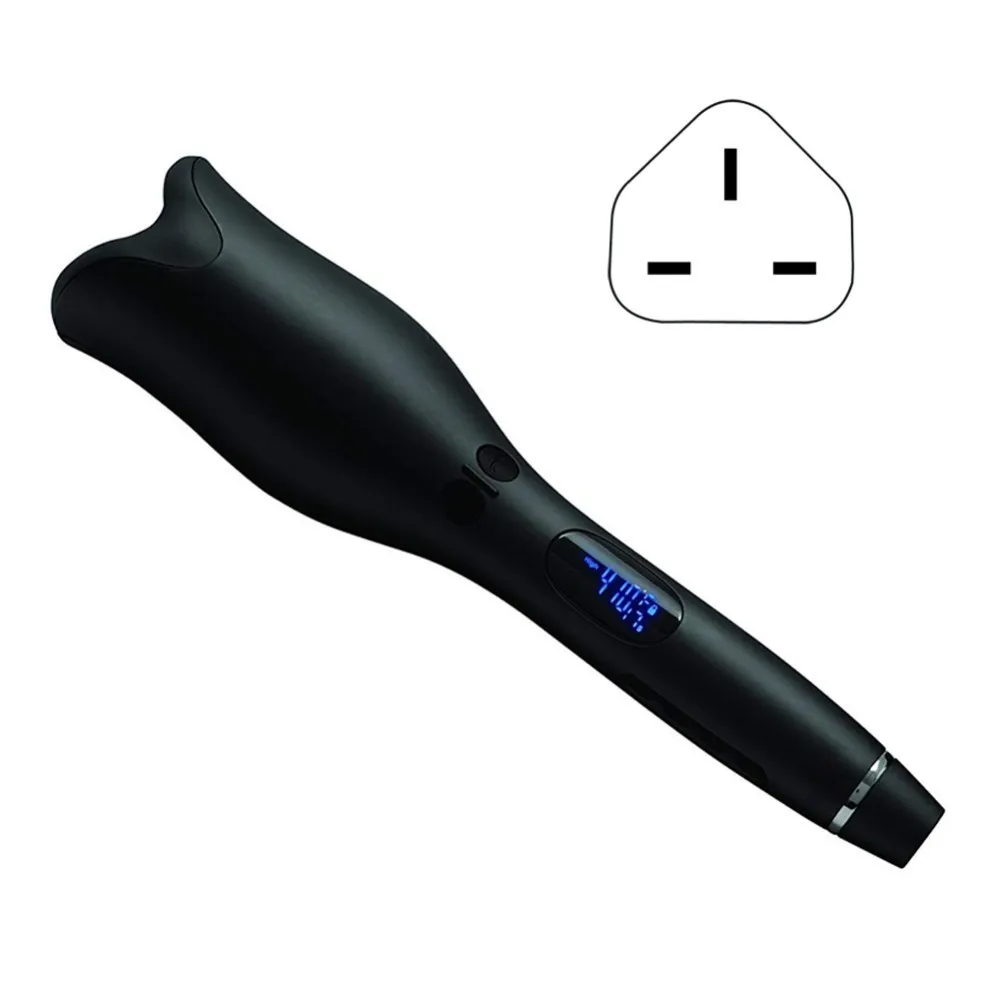 

Drop ship LCD Automatic Curling Iron Air Curler Wand Curl Rotating Magic Hair Curling Iron Salon Tools Titanium Auto Hair Curler