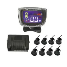 8 Buzzer Frontale vista Posteriore Sensore di Parcheggio Auto Per Tutte Le Auto del Radar di Inverso Del Monitor del rivelatore di Sistema Parktronic Assistenza Suono di Avviso