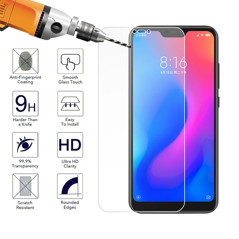 

Screen Protector Protective Film For Xiaomi Mi9 8 Mi8 A2 Lite Mi9 Mi8 Explorer Redmi 7 Note 7 6 Pro 5 Transparent Tempered Glass