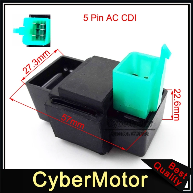 Катушка зажигания 5 Pin AC CDI регулятор коробки выпрямитель реле для 50cc 70cc 90cc 110cc