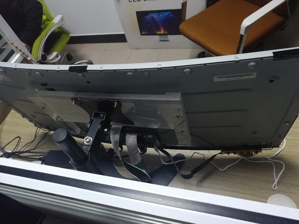  Original New Curved LCD panel M350DVR01.0 2K&144Hz&2000R with HDMI&DisplayProt controller board For