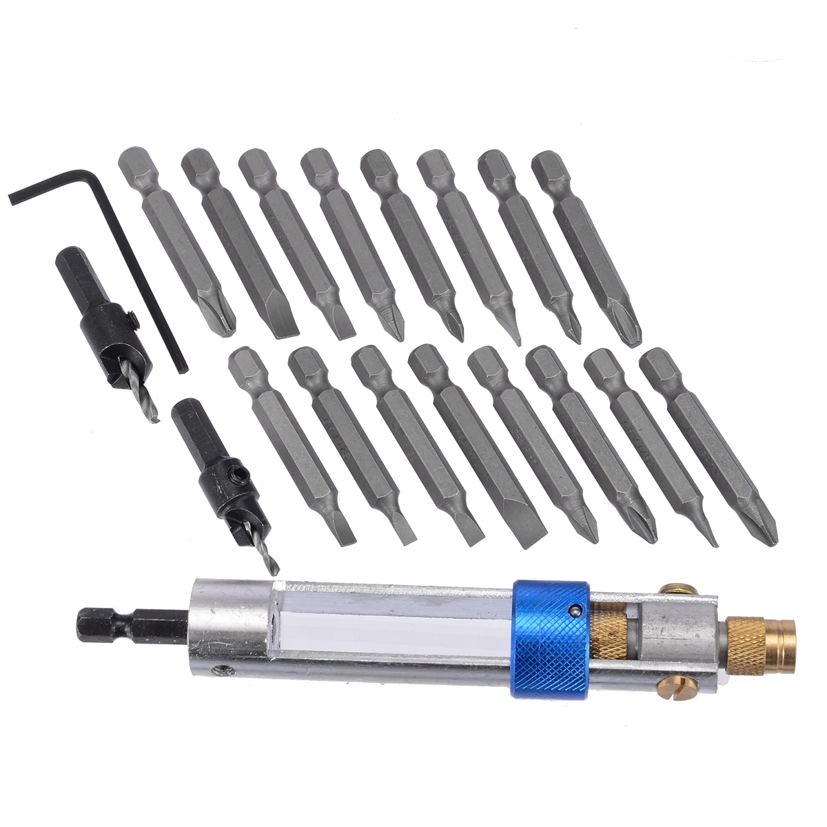 

20pcs/box Multifunction Half Time Drill Driver Set High Speed Steel Screwdriver Bits Flip Drill Driver Repair Tools