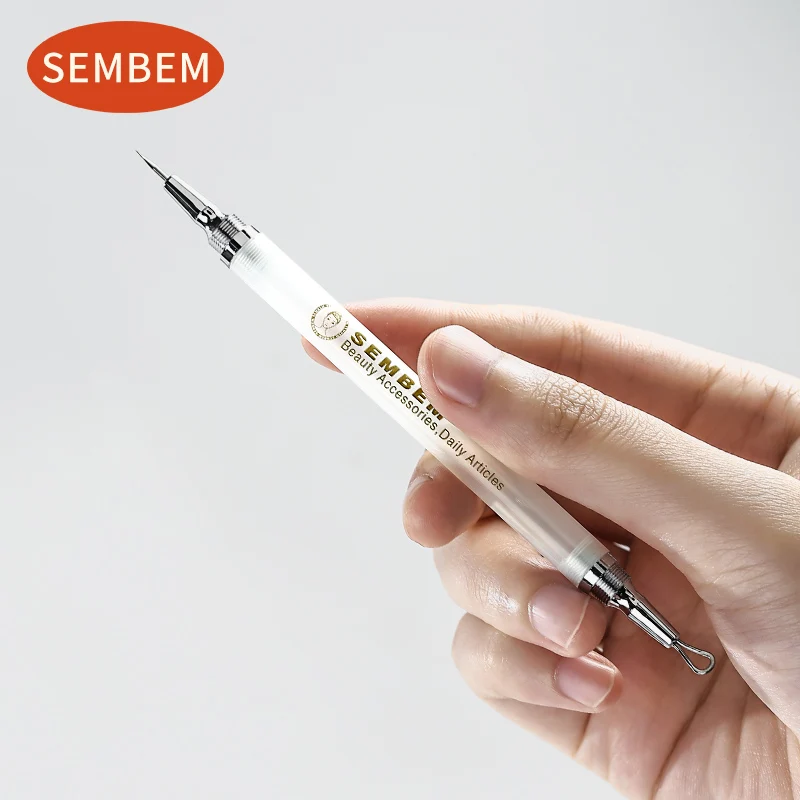 SEMBEM Скрытая игла для удаления прыщей портативное съемное устройство черных