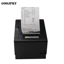 Mais barato bluetooth ethernet usb pos 80mm pos80 impressora de recibo de faturamento térmico com cortador automático andorid e win10