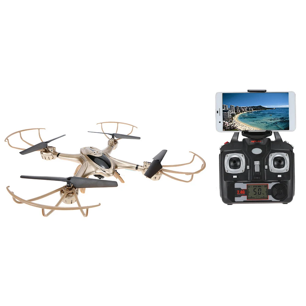 MJX X401H 2.4G RC quadcopter 6-axis With FPV HD Camera Altitude Hold Mode Headless RC Quadcopter RTF Phone WiFi APP control