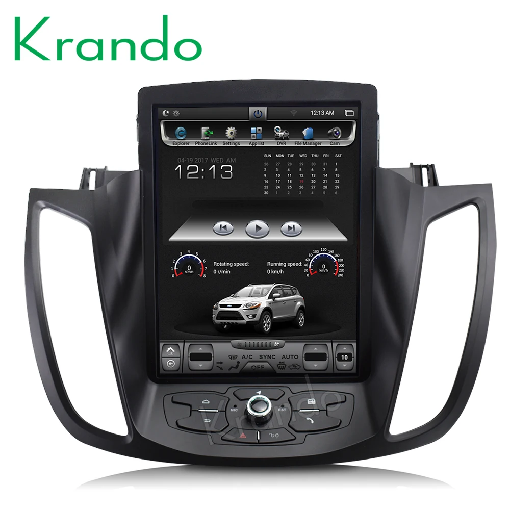 Perfect Krando Android 8.1 10.4" Tesla Vertical car radio gps multimedia player for ford Kuga Escape 2013-2017 navigation system 3 Perfect Krando Android 8.1 10.4" Tesla Vertical car radio gps multimedia player for ford Kuga Escape 2013-2017 navigation system 3