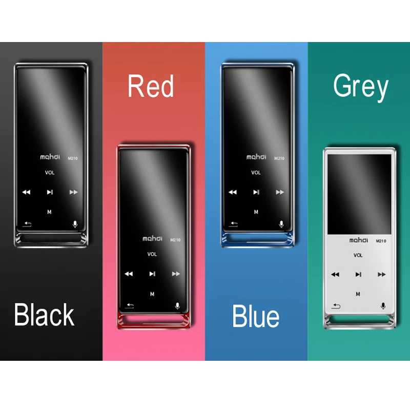 

HD Voice Recording Bluetooth MP3 Music Player Portable Walkman 16G Memory 4 Colors Support 128GB SD Expansion 1.8Inch Screen
