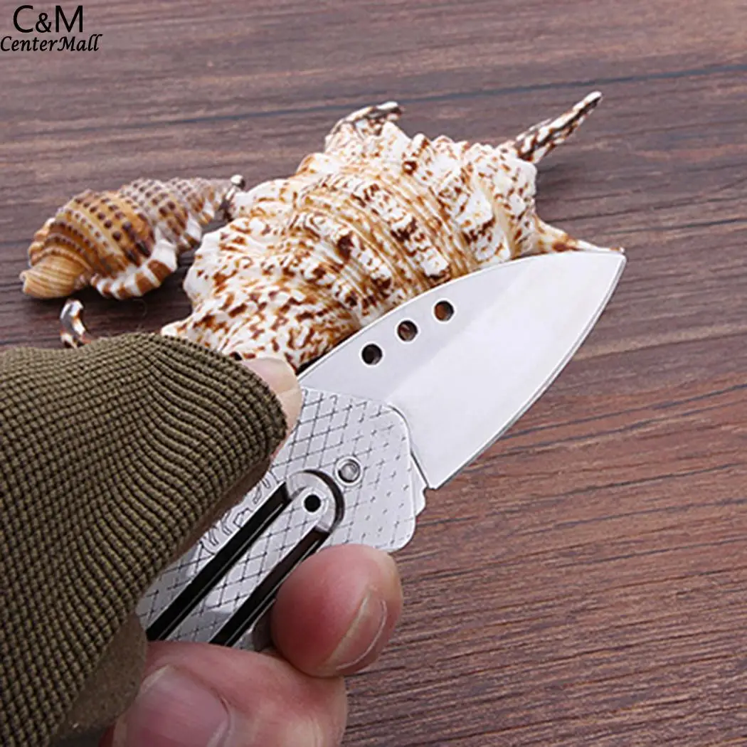 

Folding Knife 110mm Portable Camping inch Tool 75 Steel Folding Stainless 32 Outdoor 2 70mm Multi Silver 4 Knife Pocket