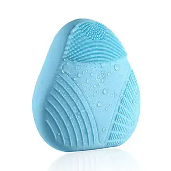 

USB Electric Silicone Face Washing Brush Massage Ultrasonic Cleaning Wash Brush Facial Care Cleaning Tool