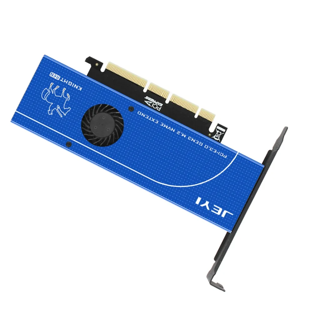 JEYI Blue Knight SK19 m. 2 для NVME NGFF SATA 110 мм PCIE3.0 двойной диск удлинитель адаптер карта Pcie3.0 Gen3