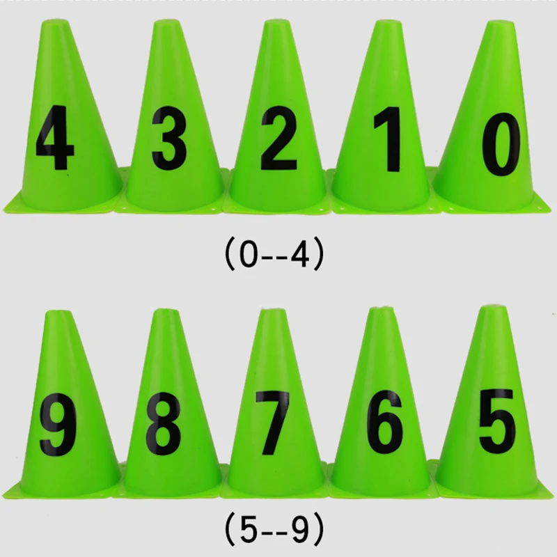 

23cm Height Sport Training Cones Fitness Exercise Equipment Soccer Marker