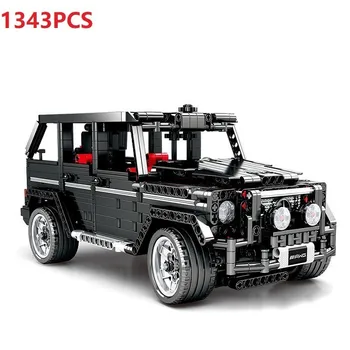 

1343pcs Off-road Suv Technic Suv G500 Awd Wagon Car Sets Building Blocks Toys Gift Compatible Technik Moc WJ102