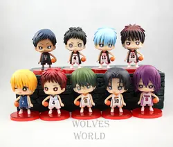 Kuroko's Баскетбол Аниме Мини Фигурки ПВХ brinquedos Коллекция цифры игрушечные лошадки для Рождественский подарок с розничной коробке