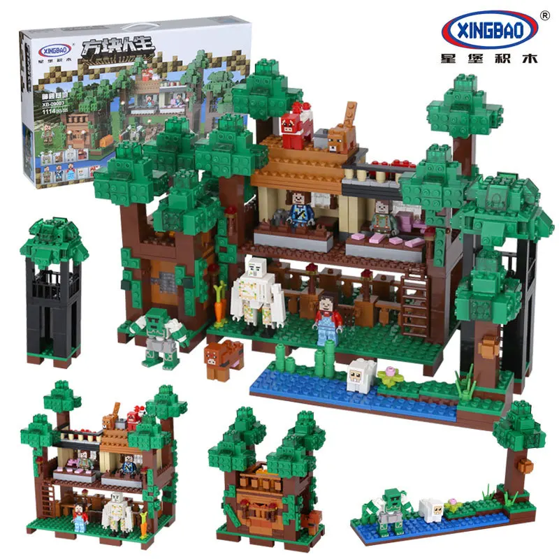 

XINGBAO 09003 1114pcs Creative Moc Series The Mysteries Of Base Set Building Blocks Bricks Child Educational Toys Model Gifts