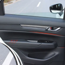 Микрофибра кожа интерьер автомобиля Стайлинг двери панели Чехлы для Mazda CX-5