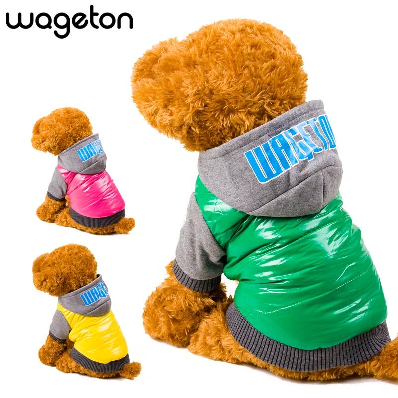 

Dog Clothes Hoodie Winter Wageton Dogs Jacket Warm Pet Coat Clothing Puppy Costume for Small Dogs Puppies Cats Outfits Chihuahua