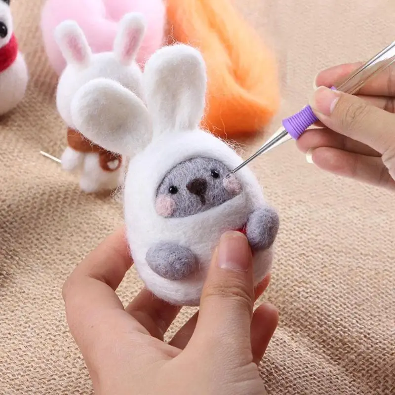 Embroidery On Needle Felting