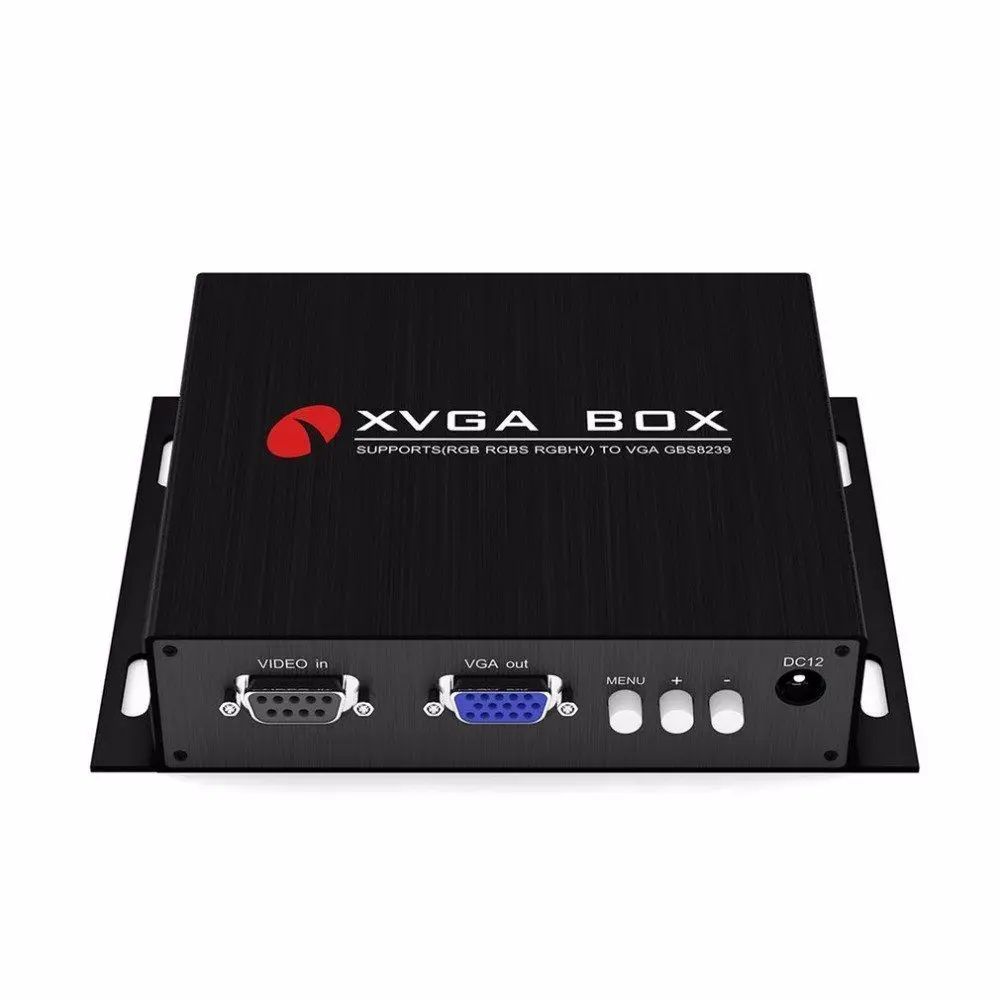 GBS 8239 XVGA коробка EGA RGB к VGA промышленный преобразователь монитор Замена 8219 rgb