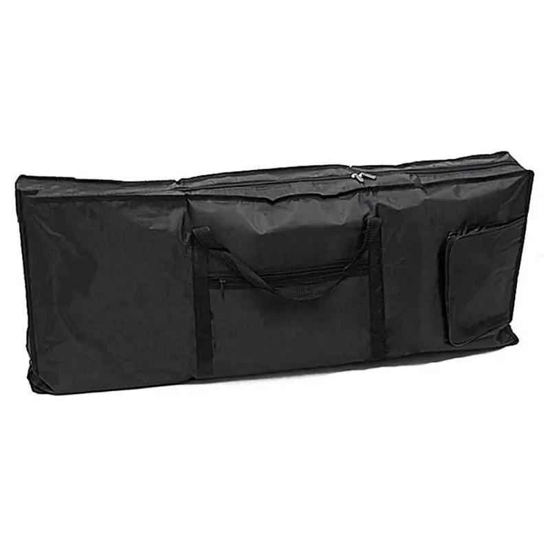 

Musical Instruments Storage Electone Piano Keyboard Bag Case Oxford Fabric 61 Key Piano Organ Case Black 100*42*15cm