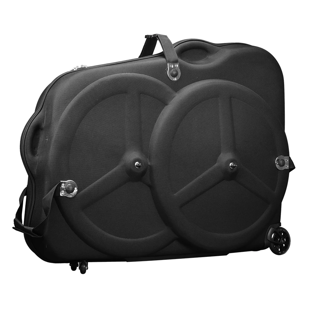 

Cycling Bags EVA Bike Transporter bag with Wheel for 26"/700C/27.5" Mountain Road Bicycle Travel Transport Equipment