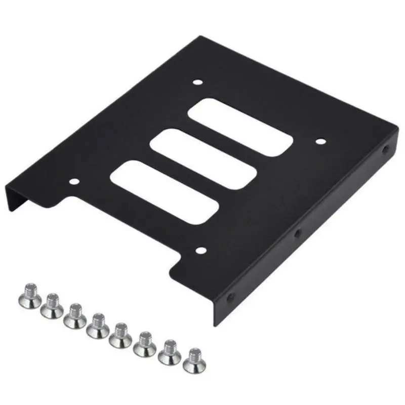 

2.5 Inch SSD HDD To 3.5 Inch Metal Mounting Adapter Bracket Dock Hard Drive Holder For standard PC Hard Drive Enclosure