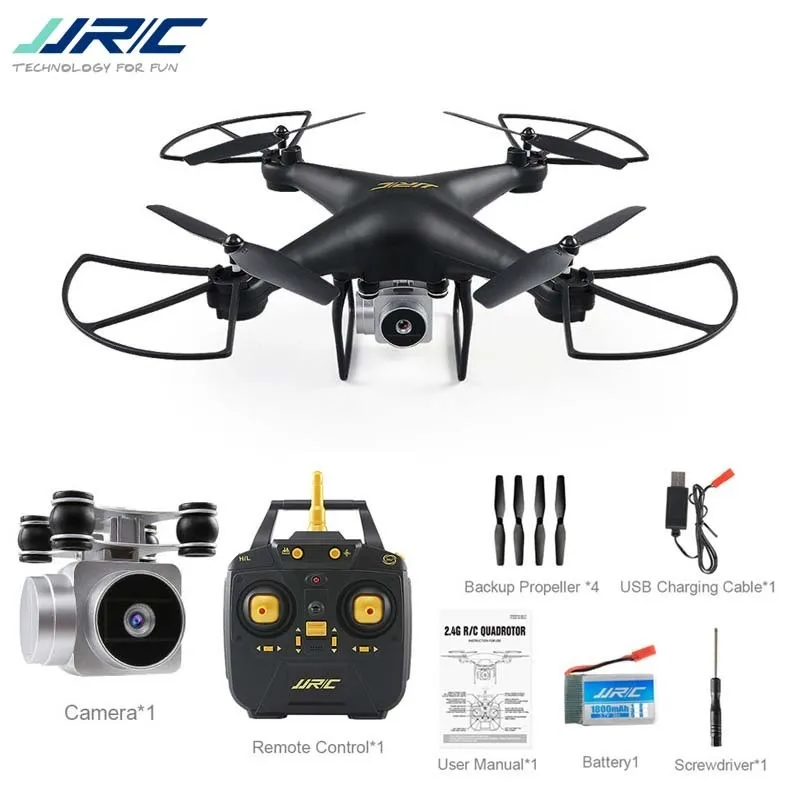 JJRC H68G 1080P HD Camera RC Drone With Double GPS 5G Wifi FPV RC Helicopter Professional Compass RTF Waypoint UAV With light