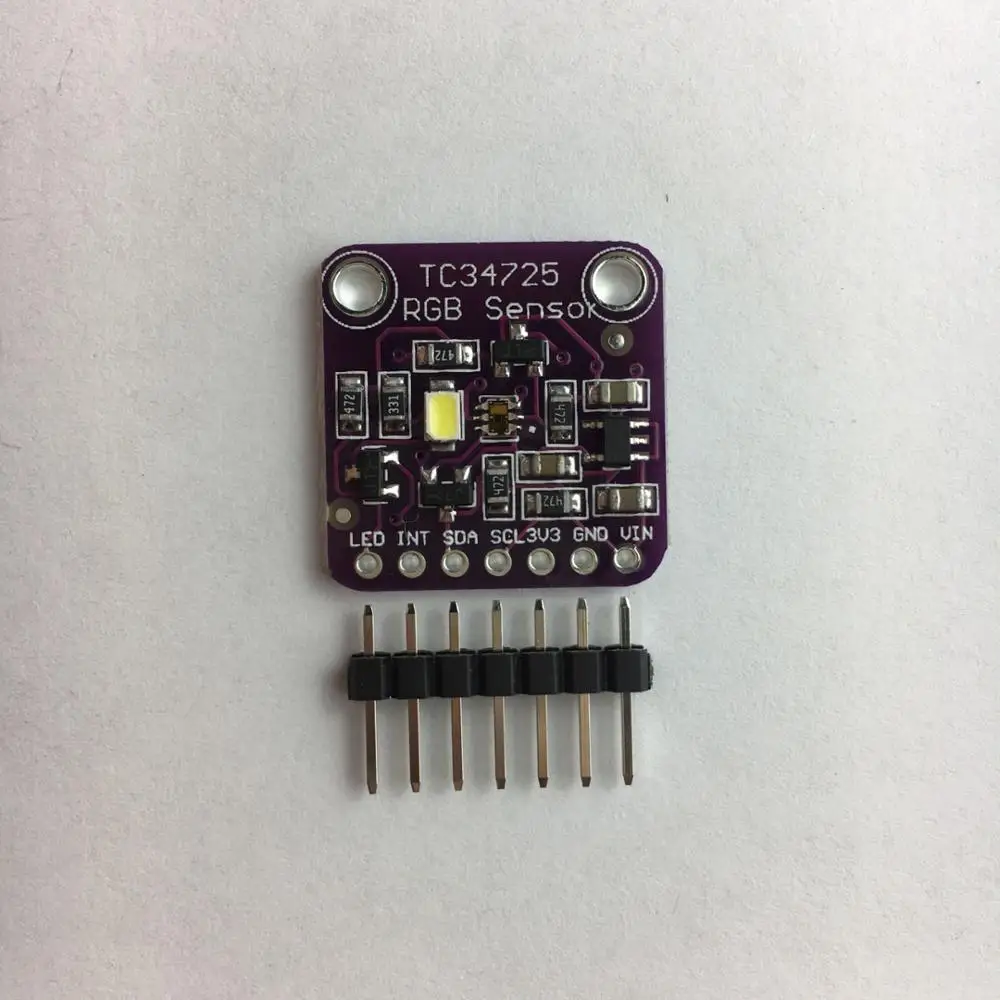 Датчик цвета rgb tcs34725