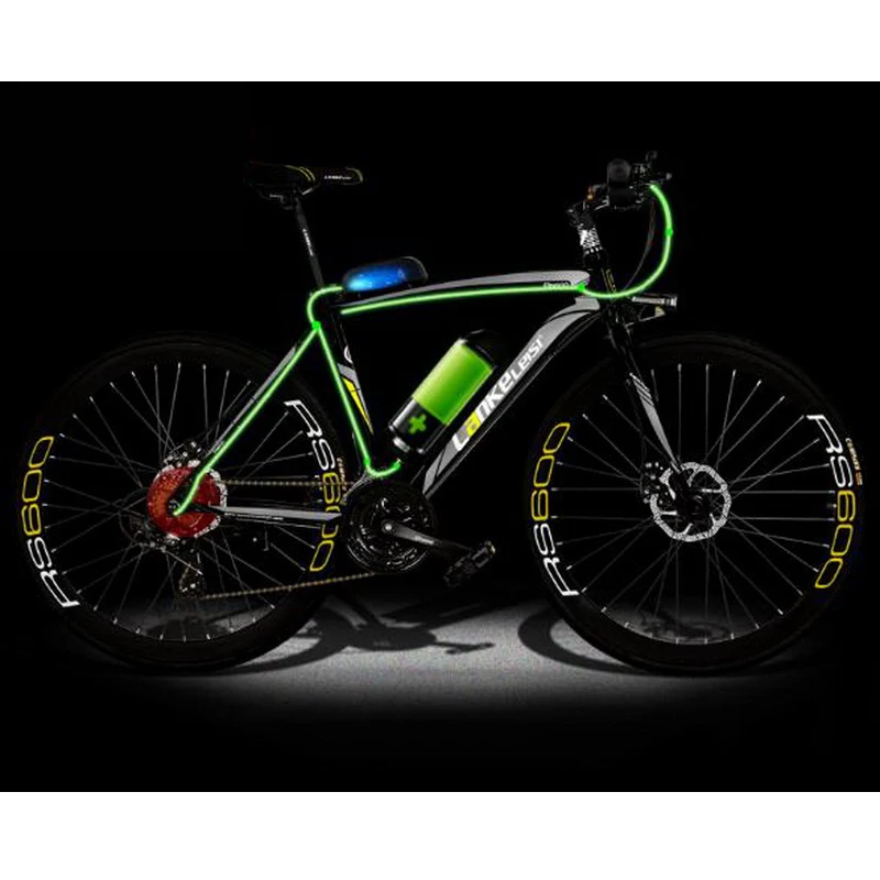 Sale LANKELEISI 36v Lithium Battery power electric bike adult off road bicycle Fast Racing ebike Wite LED light 4 Sale LANKELEISI 36v Lithium Battery power electric bike adult off road bicycle Fast Racing ebike Wite LED light 4