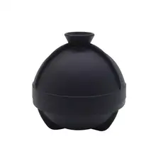 Экологически чистая силиконовая форма для хоккея на льду поставляется с воронкой мономера круглая форма для хоккея на льду низкая температура легко чистить