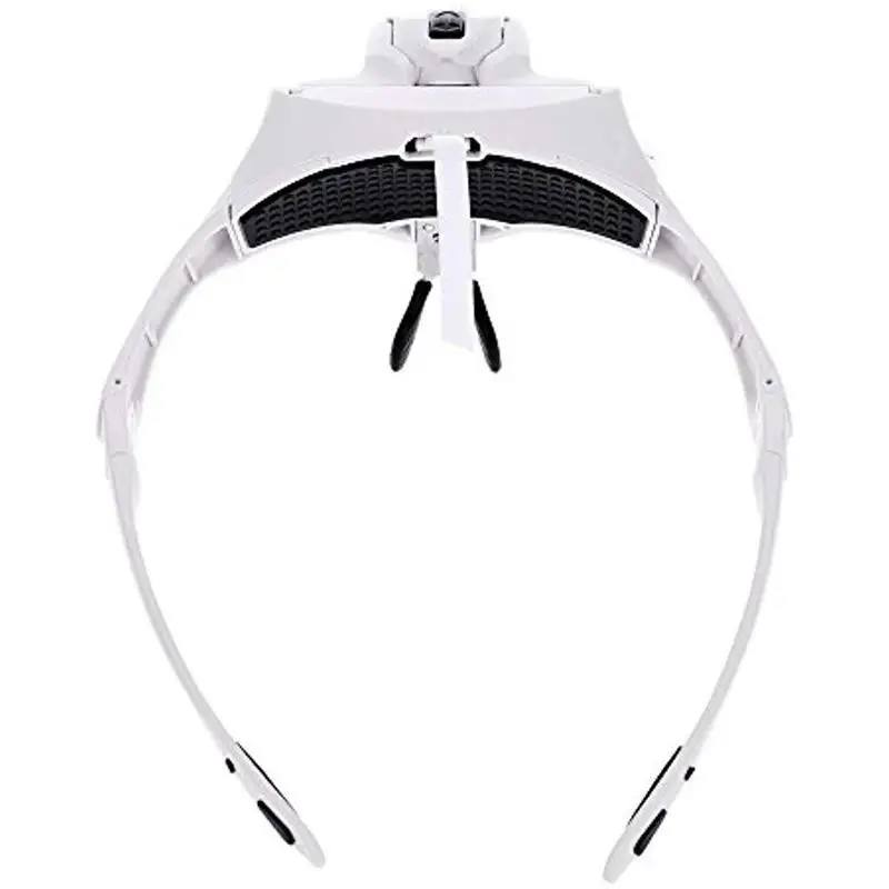 Glasses Magnifier Glass 5 Lens Loupe Eyewear Magnifier LED Lights Lamp Headband LED Magnifying Glass Reading Looking