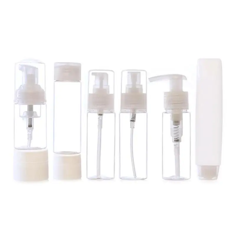 Buy 8pcs Portable Empty Transparent Travel Cosmetic