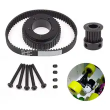 Kit d'entraînement de poulie de volant de Skateboard électrique, ceinture 10MM pour roues 72/70MM, bricolage-même