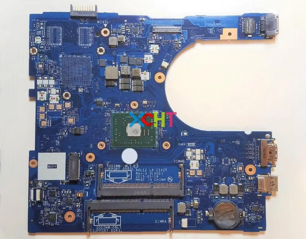 

CN-01N0C6 01N0C6 1N0C6 AAL12 LA-C142P w A8-7410 CPU for Dell Inspiron 15 5000 5555 5755 NoteBook PC Laptop Motherboard Tested