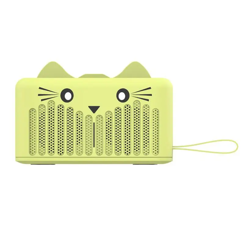 

Portable Pet Mini Speaker Wireless Bluetooth Player Stereo Hd Clear Sounds Music Surrounding Devices Home Office For Gifts