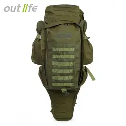 Outlife 60L 5 цветов военный рюкзак 1000D рюкзак из нейлона для кемпинга туризма