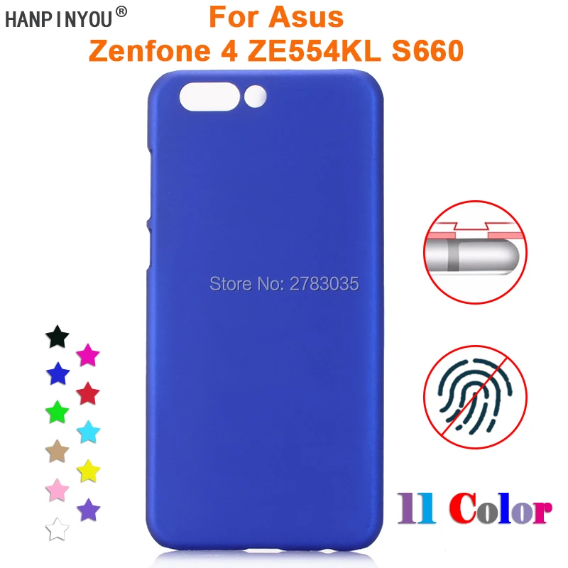 Для Asus Zenfone 4 ze554kl S660 5 дюймов новый анти-отпечатков пальцев Ультра-тонкий гладкий