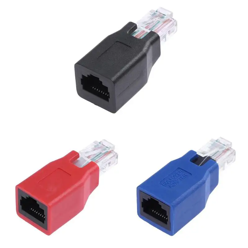 RJ45 папа мама CAT6 Разъем Lan Ethernet Сетевой удлинитель адаптер для