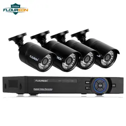 Floureon 8CH 1080N AHD DVR системы 4 шт. 960 P камеры Открытый товары теле и видеонаблюдения безопасности NTSC/PAL DVR комплект CCTV S ЕС