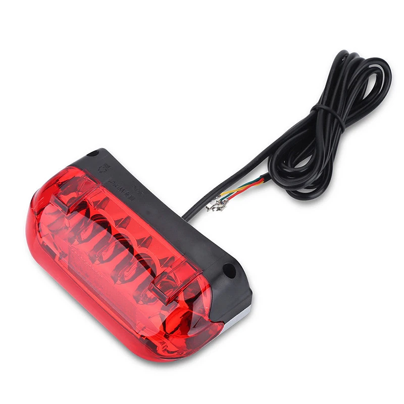 Велосипедный фонарь тормозной электрический велосипед лампа для фары заднего света красный светодиодный велосипедный аксессуар