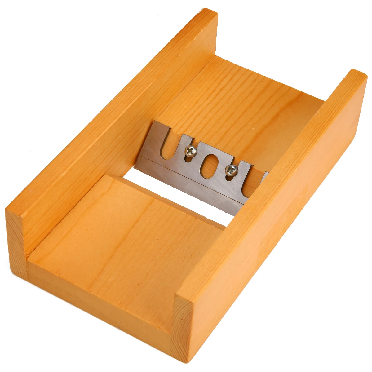 

Mayitr 1pc 19X10.5X5cm Soap Wooden Beveler Planer Sharp Blade Soap Candle Mold Cutter Craft For Soap DIY Making Tools