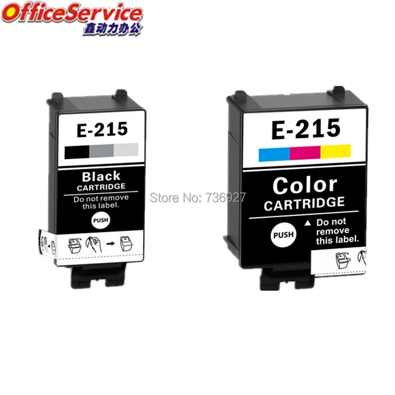 Совместимые чернильные картриджи T215 T215BK T215CL для струйного принтера Epson |