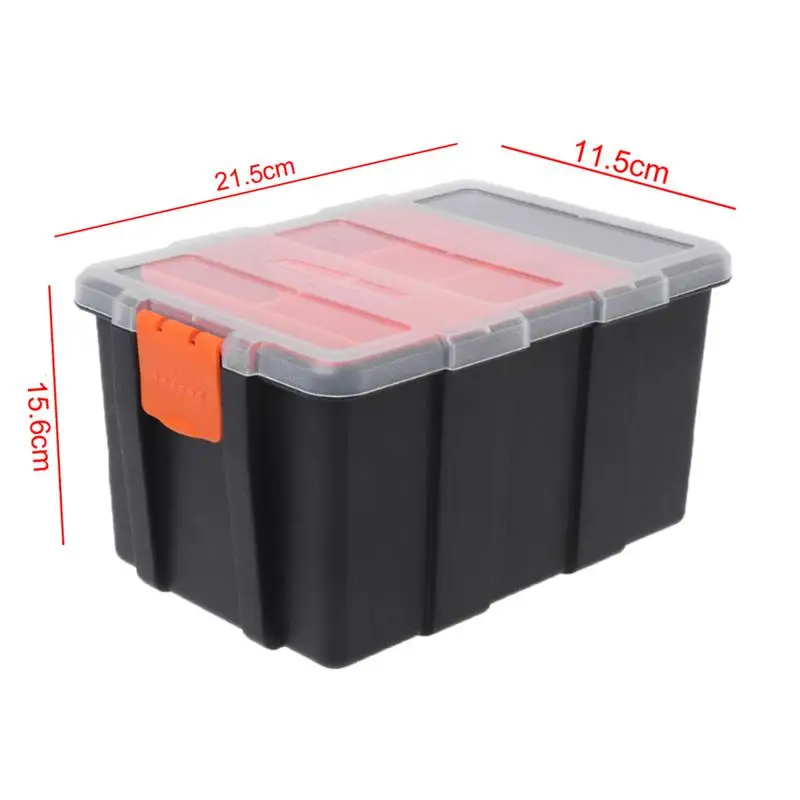 F-156D Portable Plastic Tool Parts Box Suitcase electrician tool box Storage Tools box Storage Box Suitcase Case Holder