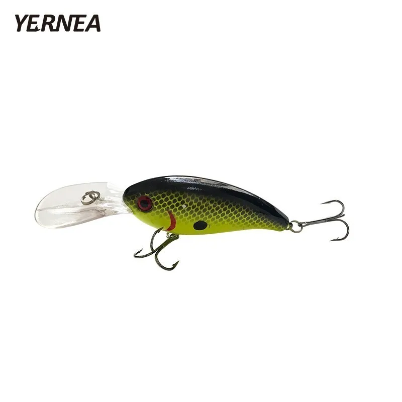 

Yernea 1Pcs 10cm 15g Fishing Lure Big Wobbler Fishing Lures Sea Trolling Minnow Artificial Bait Lifelike Carp Pesca Crankbait