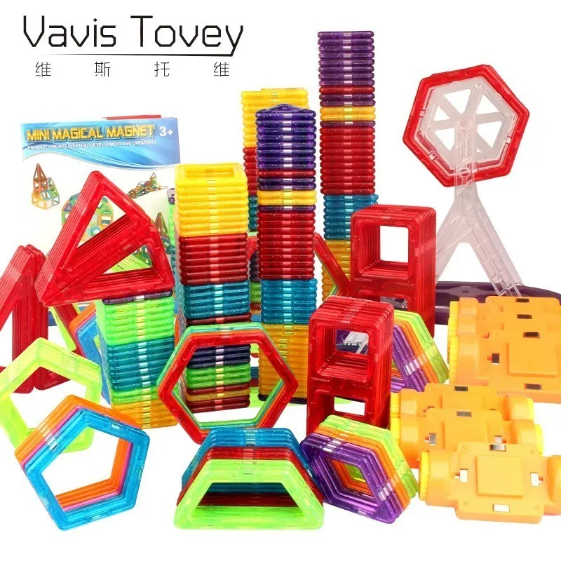 Мини блоки Vavis Tovey магнитные 3D Обучающие кубики дизайнерские игрушечные