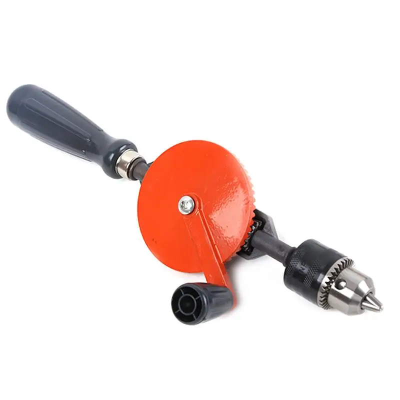 

DIY Hand Crank Wood Drill Powerful Manual Drill Steel Precision Casting Model Micro Woodworking Drill Universal Hand Teach Tools